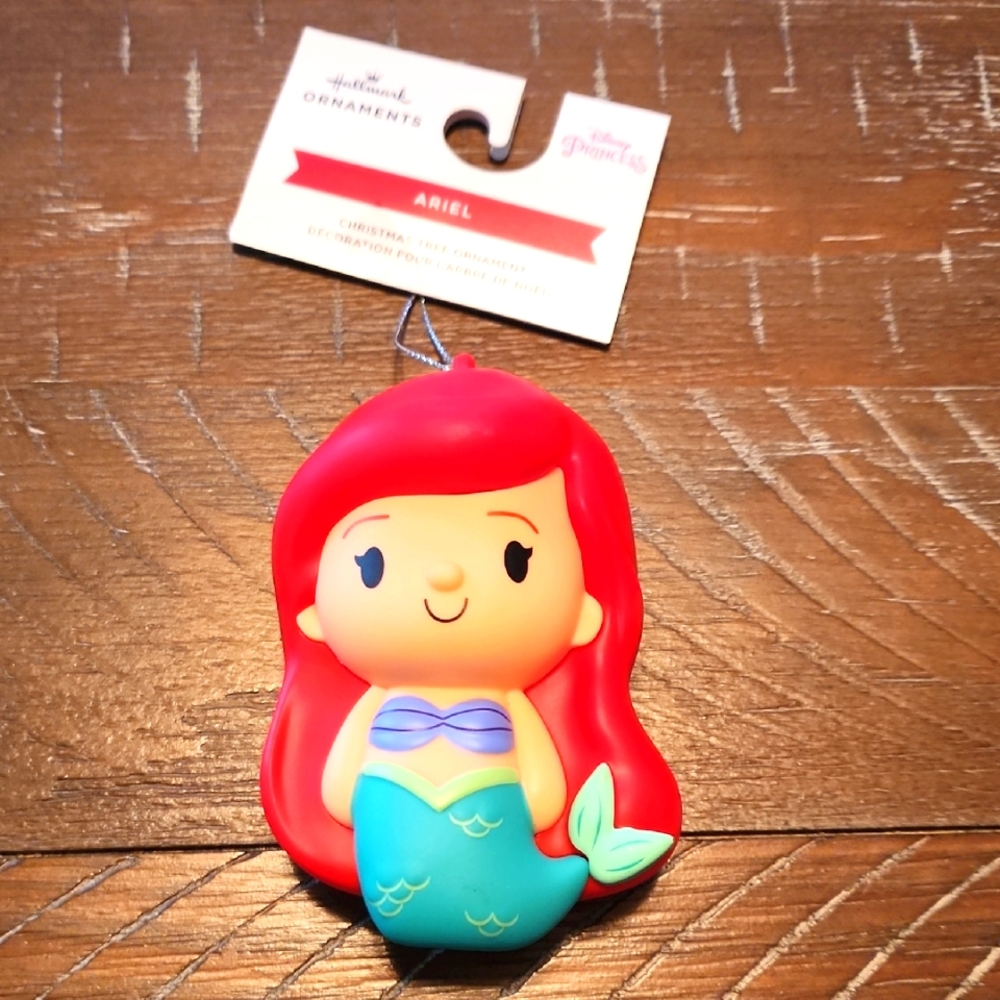 Hallmark Ariel Kids Disney Princess Christmas Tree Ornament Decor 3/$15